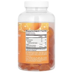 California Gold Nutrition, витамин C, апельсиновый вкус, без желатина, 90 жевательных таблеток